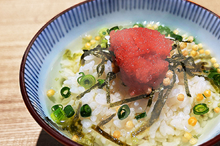 Free ochazuke buffet