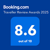 Winner of Booking.com's "Traveller Review Awards 2025"