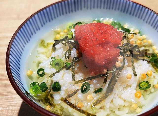 We have started offering a free ochazuke buffet exclusively for our guests!