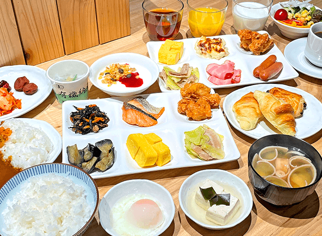 Starting April 1st, breakfast at minori de bar will be revamped to a buffet style!