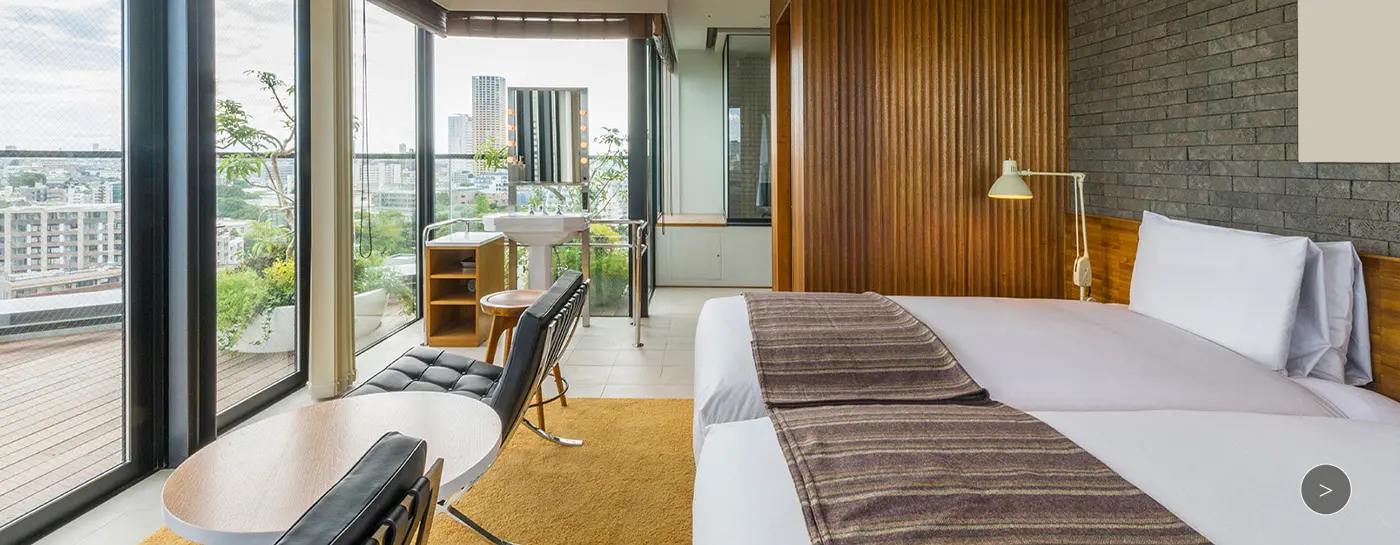 Relaxing and functional guest rooms