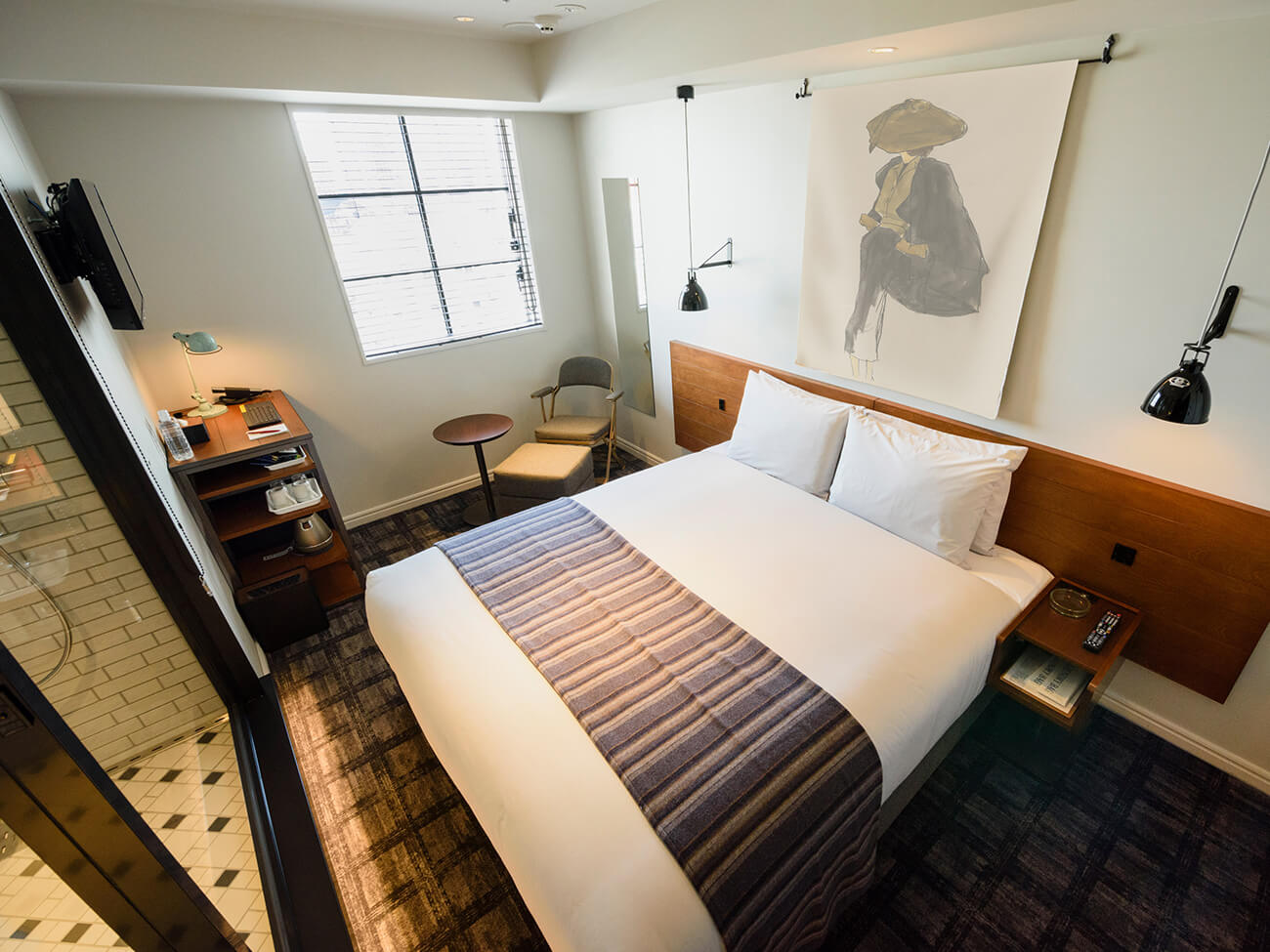 Double ( King Bed ) with Rain Shower Only (Non-Smoking)