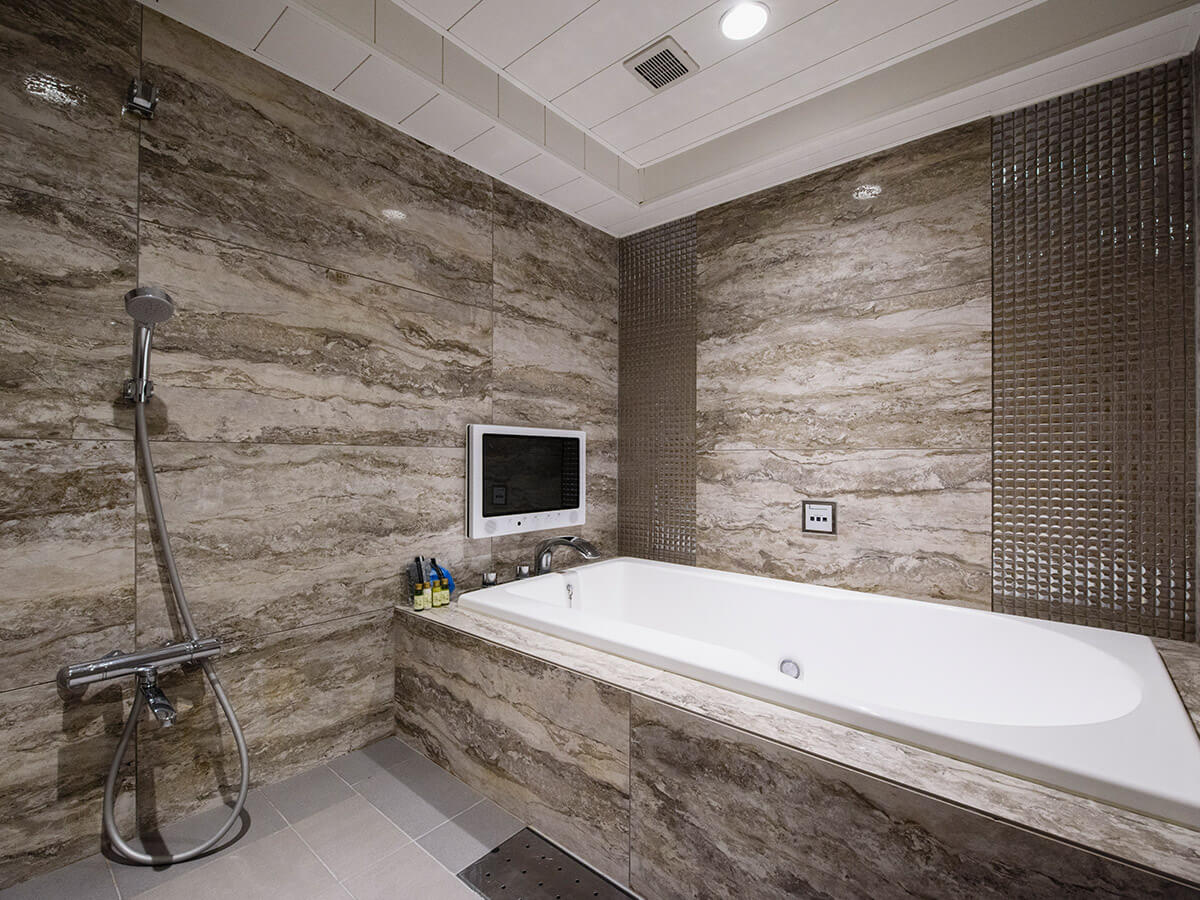 Deluxe Twin (smoking/non-smoking) / bathroom