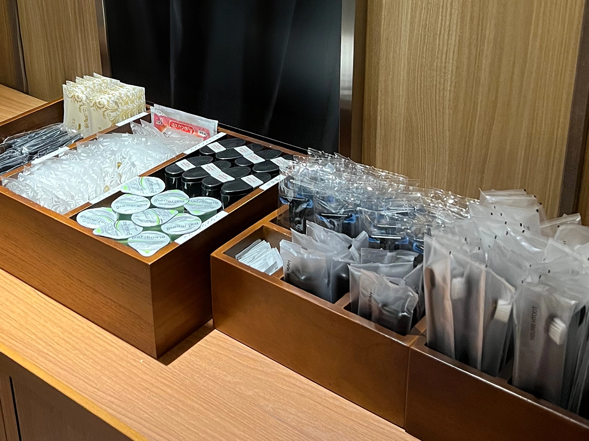 Amenity buffet