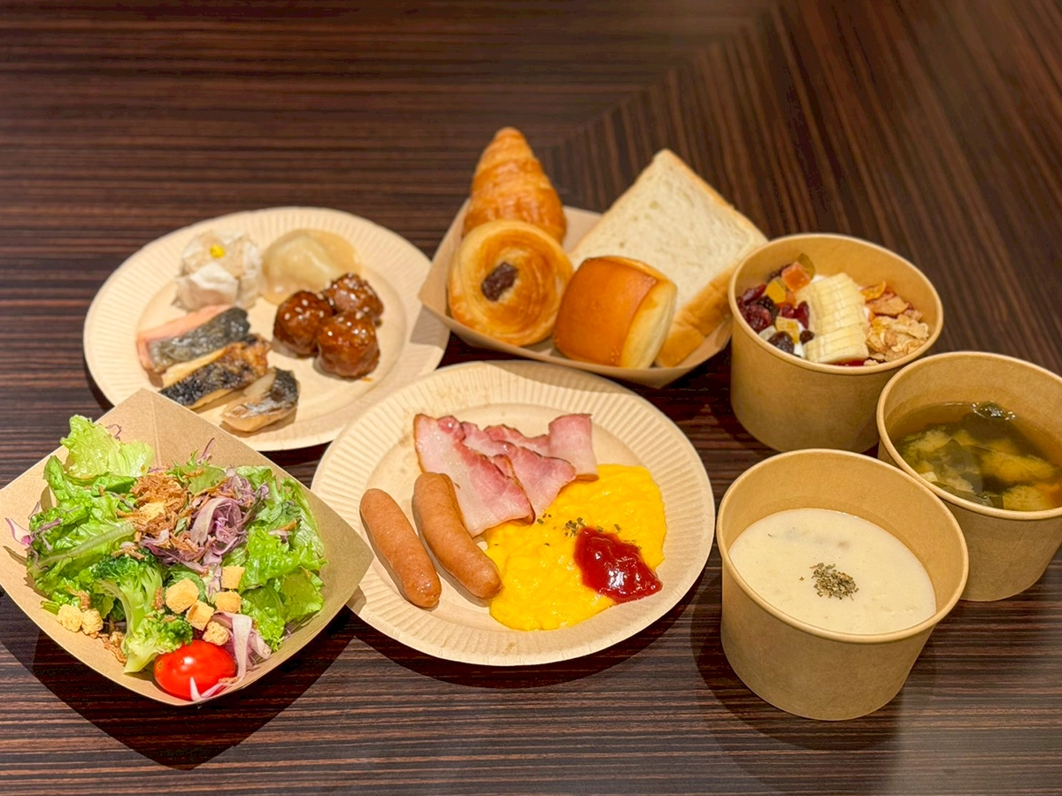 Breakfast buffet / example