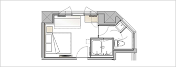 Enlarged layout diagram