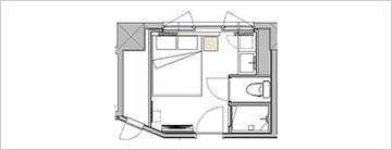 Enlarged layout diagram