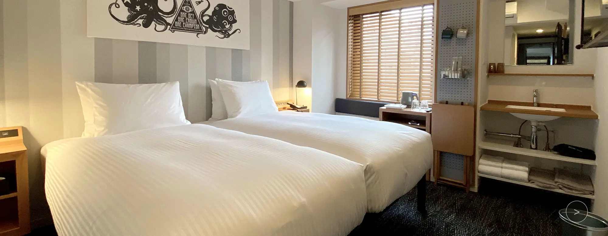 Relaxing and convenient guest rooms