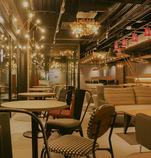 A casual cafe and bar