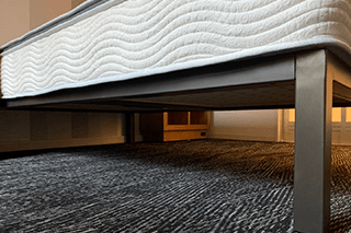 Under-bed storage space