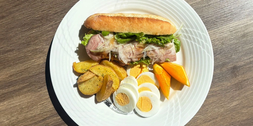 Western-style plate